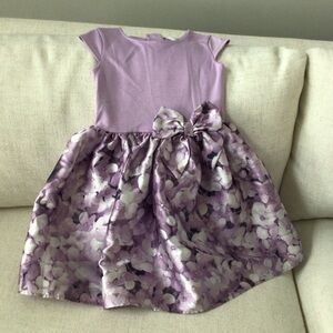 H&M Purple Floral Kids Dress
